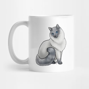 Cat - Balinese - Blue Mug